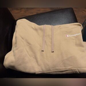 Champion Hoodie Tan